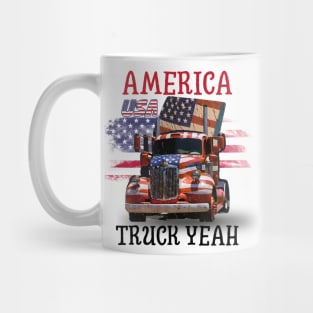 America Truck Yeah USA Mug